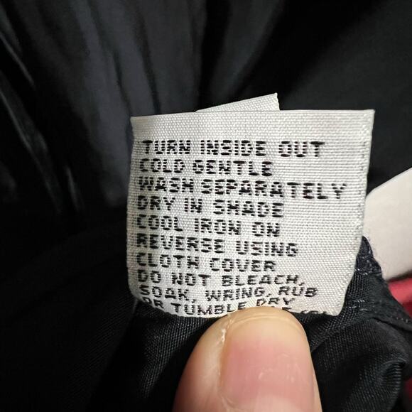 Mela Purdie Top Dress Tunic Womens XXS Oversized Navy Blue Button Down - Picture 7 of 7